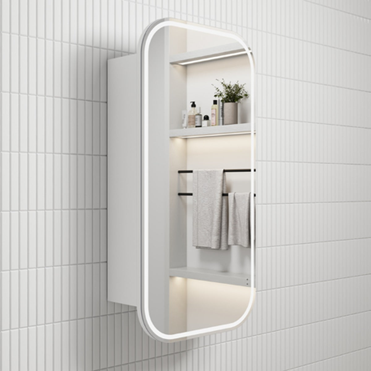 Vienna LED Shaving Cabinet