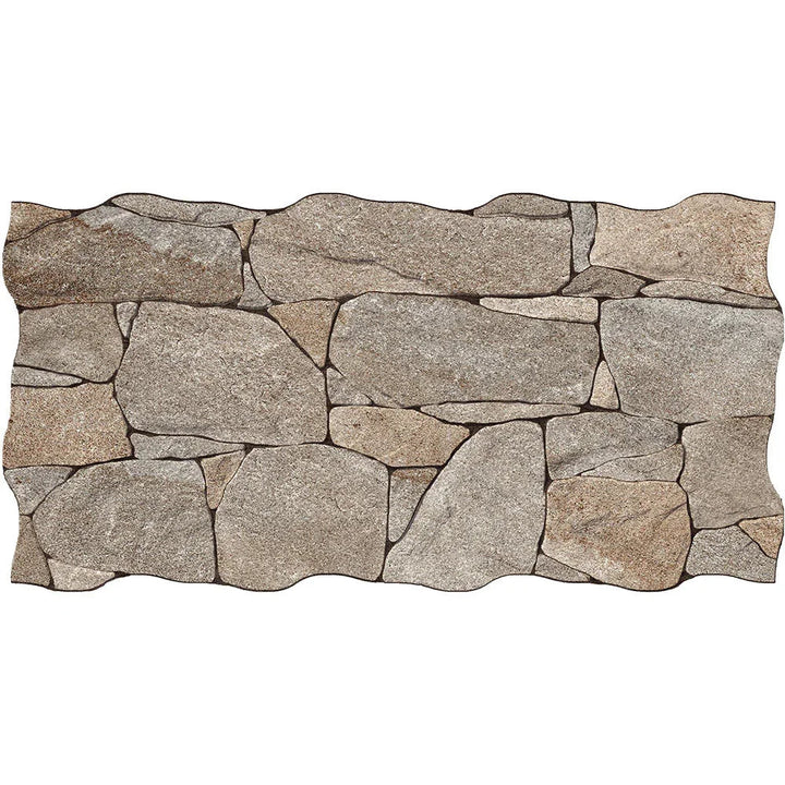 Vulcano Beige Porcelain Wall Tile tile face