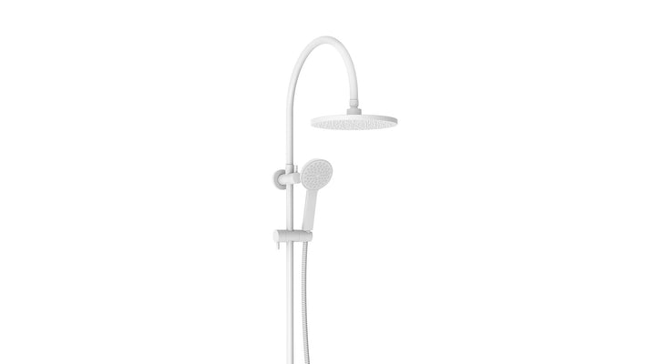 Soul Classic Gooseneck Shower Set - Matte White