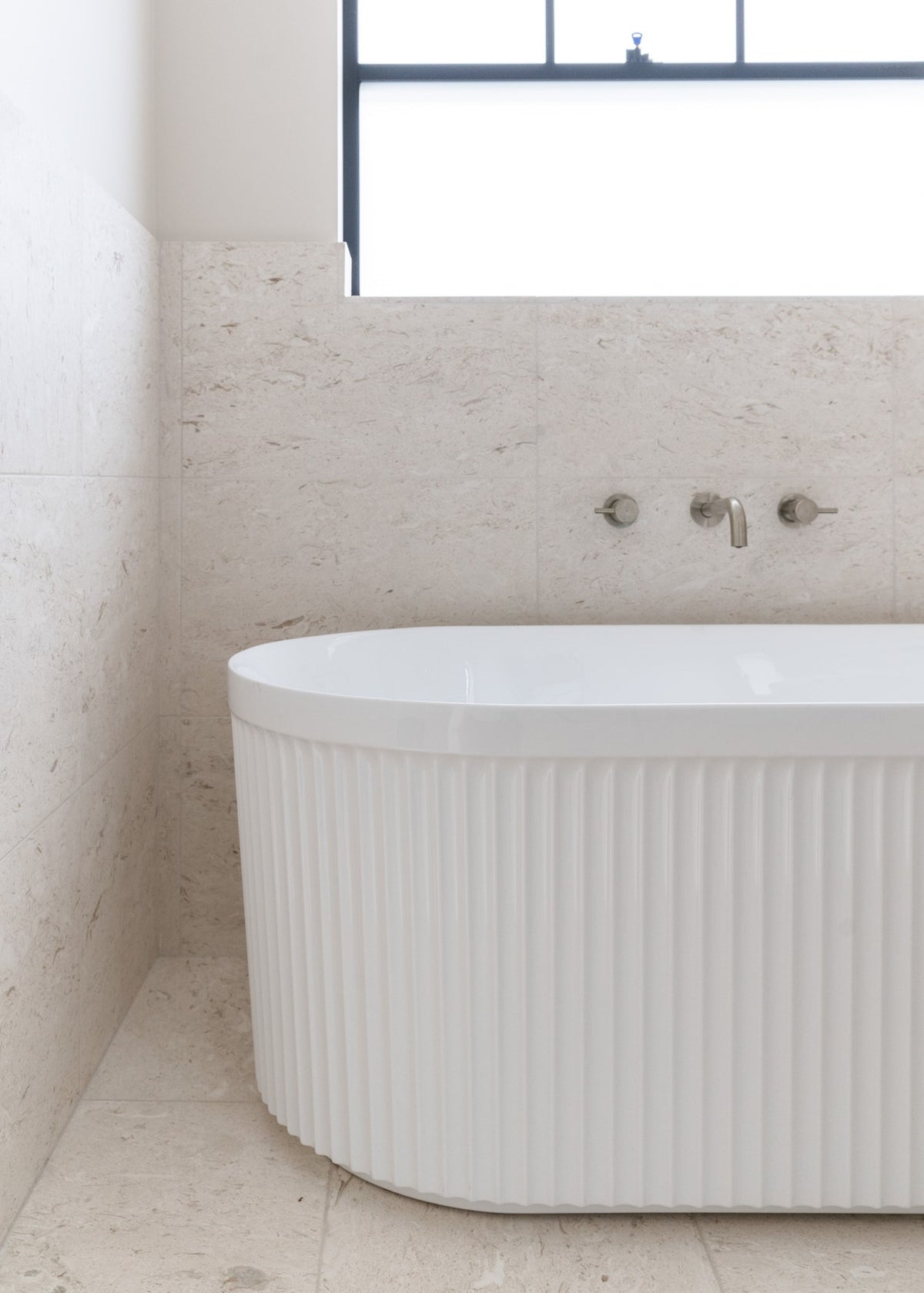 Bronte Plus 1700 Freestanding Matte White Bath - ADP image 9