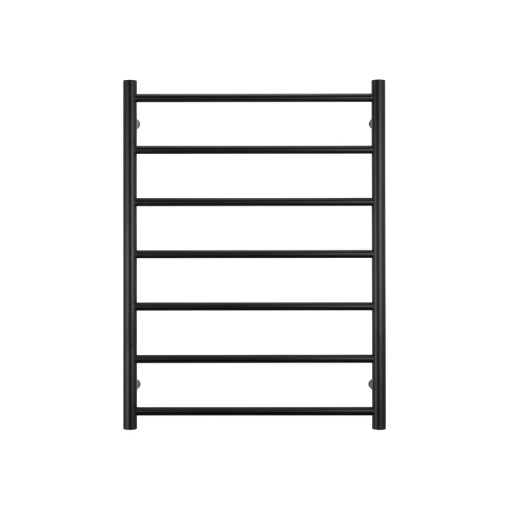 Radiant Heated Round Ladder Towel Rail 600 x 800mm - blk-rtr01_1