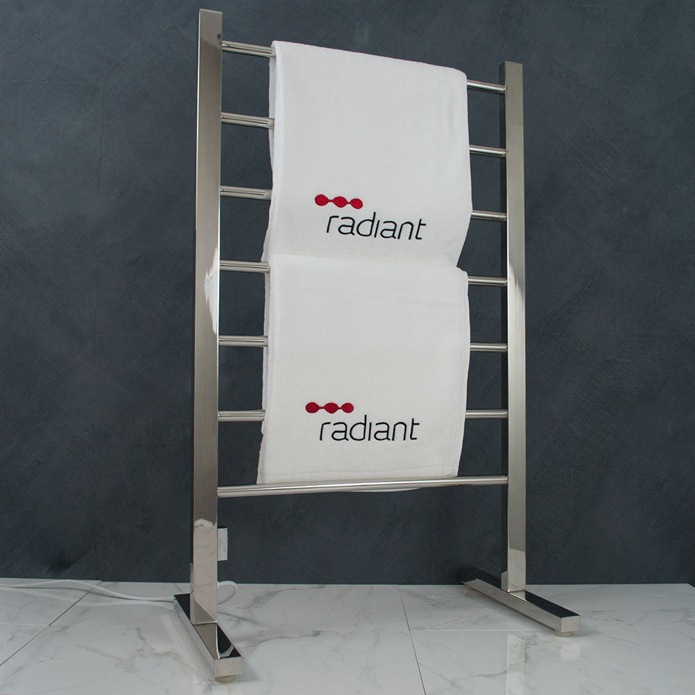 Radiant Heated Floor-Standing Towel Rail 600 x 1000mm - fstr01-3-1000px