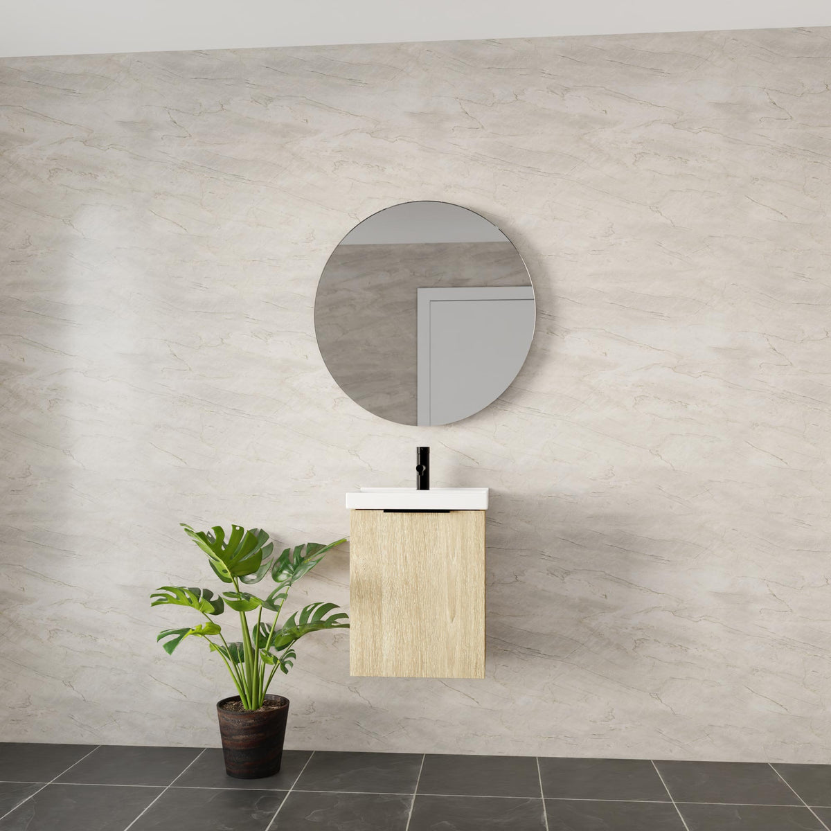Marquis Caleta Compact Vanity - CaletaCompact Angled