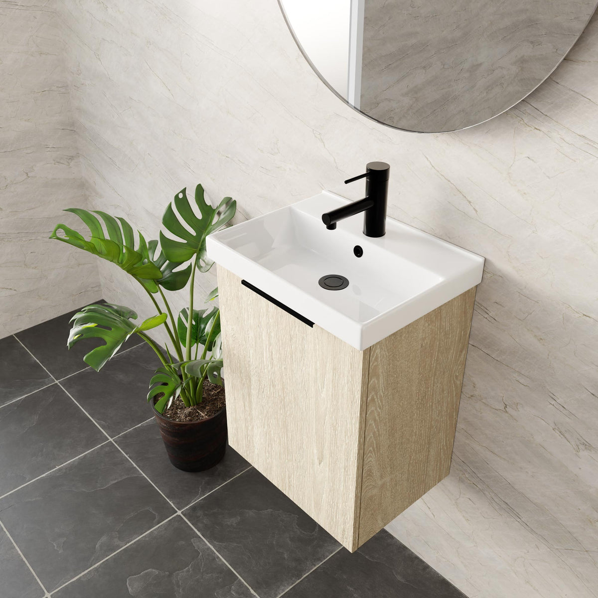 Marquis Caleta Compact Vanity - CaletaCompact Basin