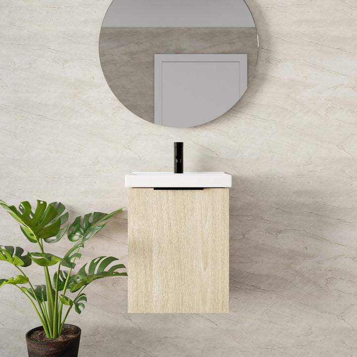 Marquis Caleta Compact Vanity - CaletaCompact Closeup