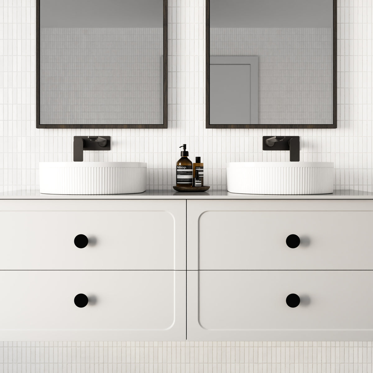 Marquis Camden Vanity – Above Counter or Semi-Inset Basin - Camden Closeup