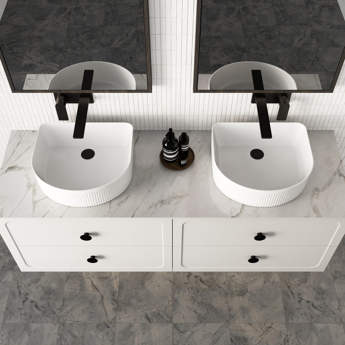 Marquis Camden Vanity – Under Counter Basin - Camden Top