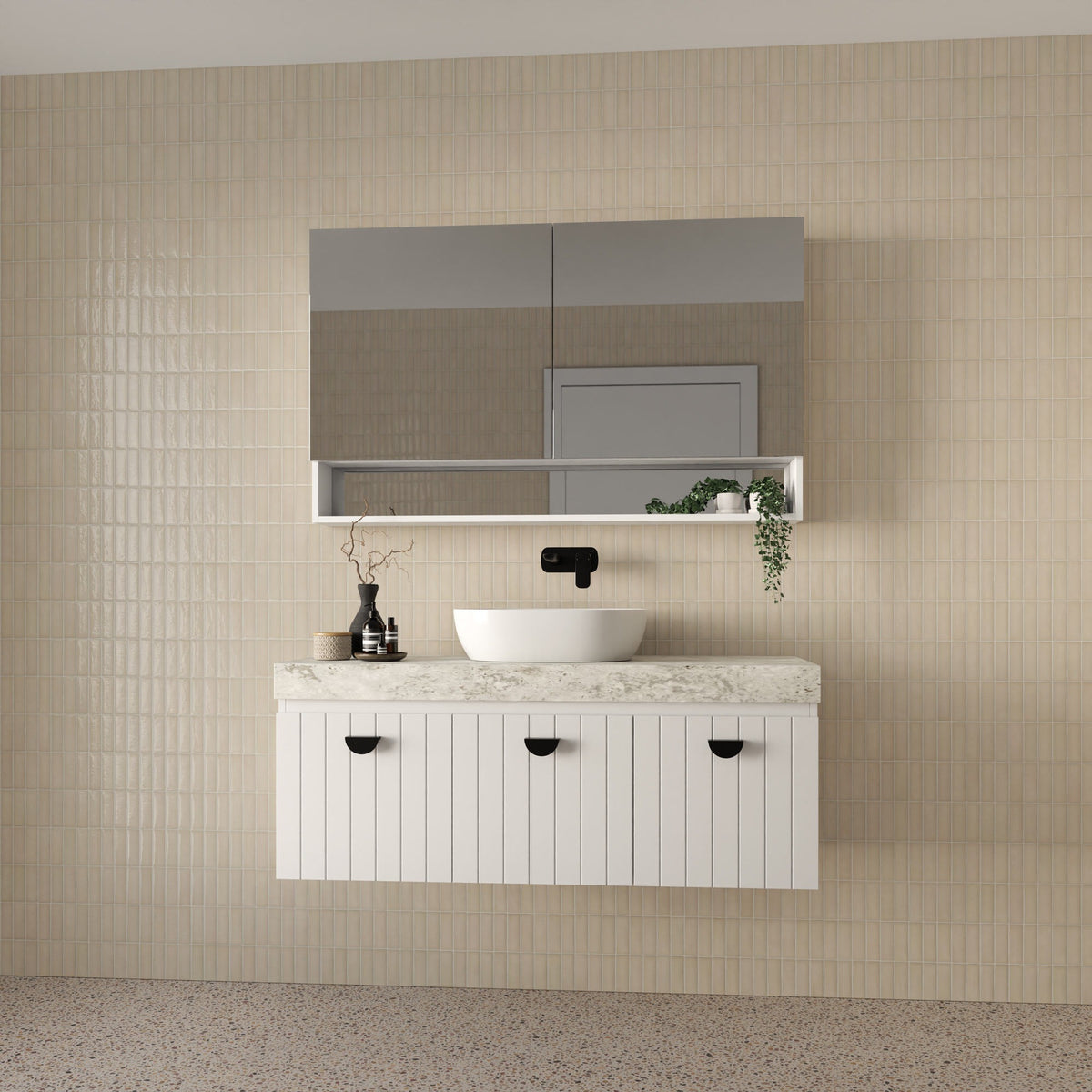 Marquis Chelsea Vanity – Above Counter Basin - Chelsea Angled