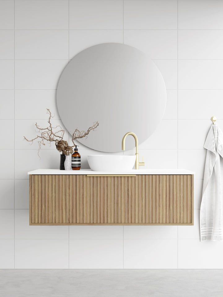 Marquis Cove Vanity – Above Counter Basin - Cove Front