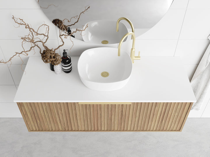 Marquis Cove Vanity – Above Counter Basin - Cove Top