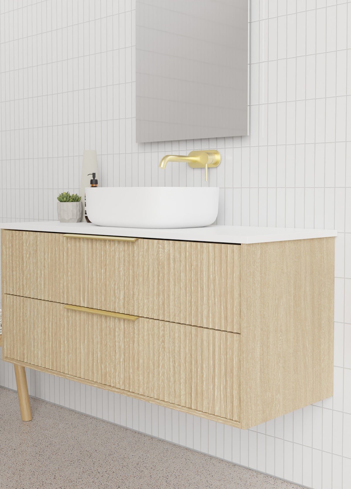 Marquis Lake Vanity – Moulded Top - Lake4 Blossom Profile