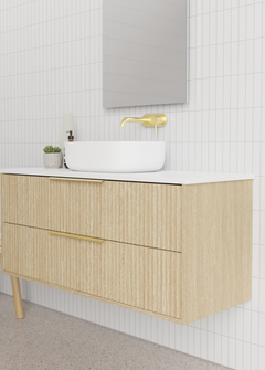 Marquis Lake Vanity – Above Counter Basin - Lake4 Blossom Profile