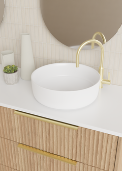 Marquis Lake Vanity – Above Counter Basin - Lake9 Basin