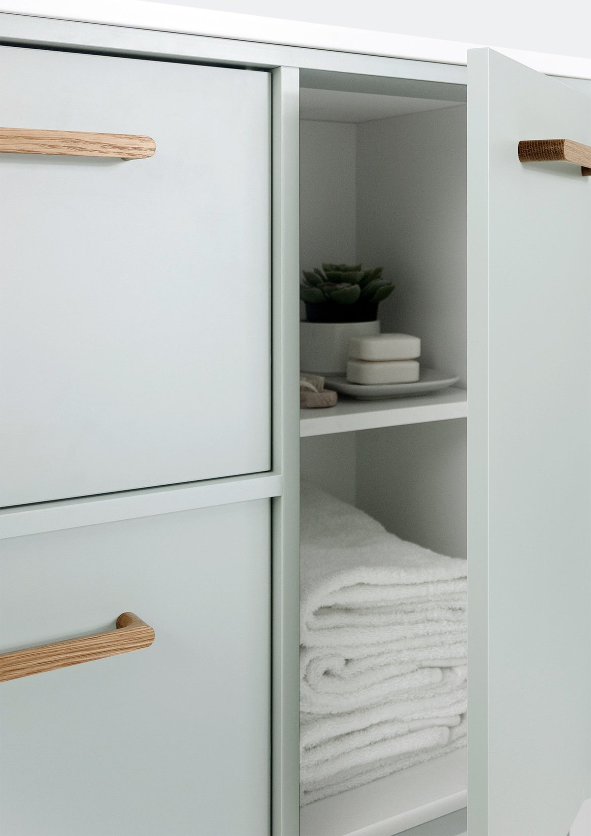 Marquis Palm Vanity – 600–1500mm - Palm Inside
