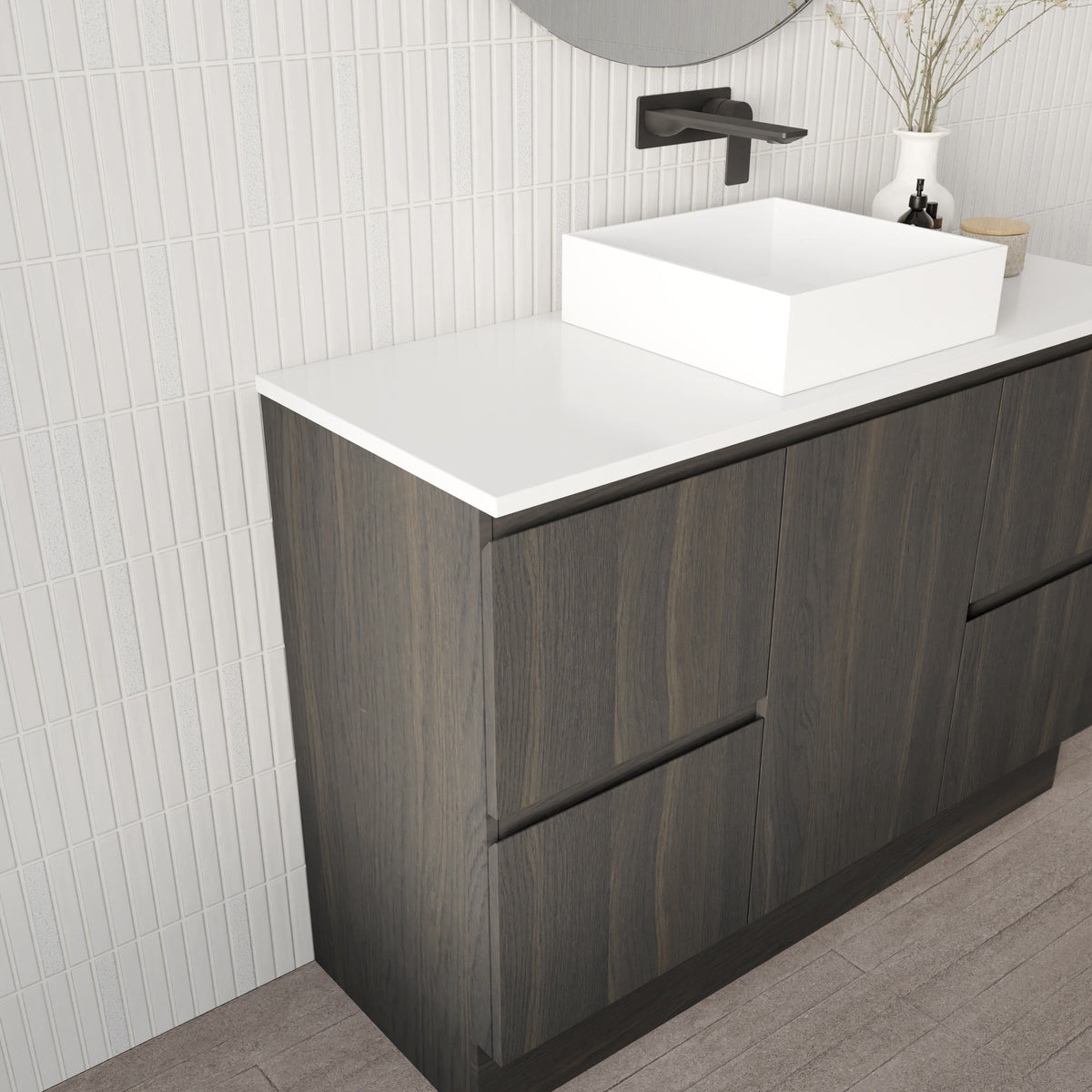 Marquis Phoenix Vanity – Under Counter Basin, 1500–1800mm - Phoenix Side