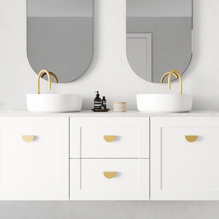 Marquis Provincial Vanity – Above Counter Basin - Provincial Closeup