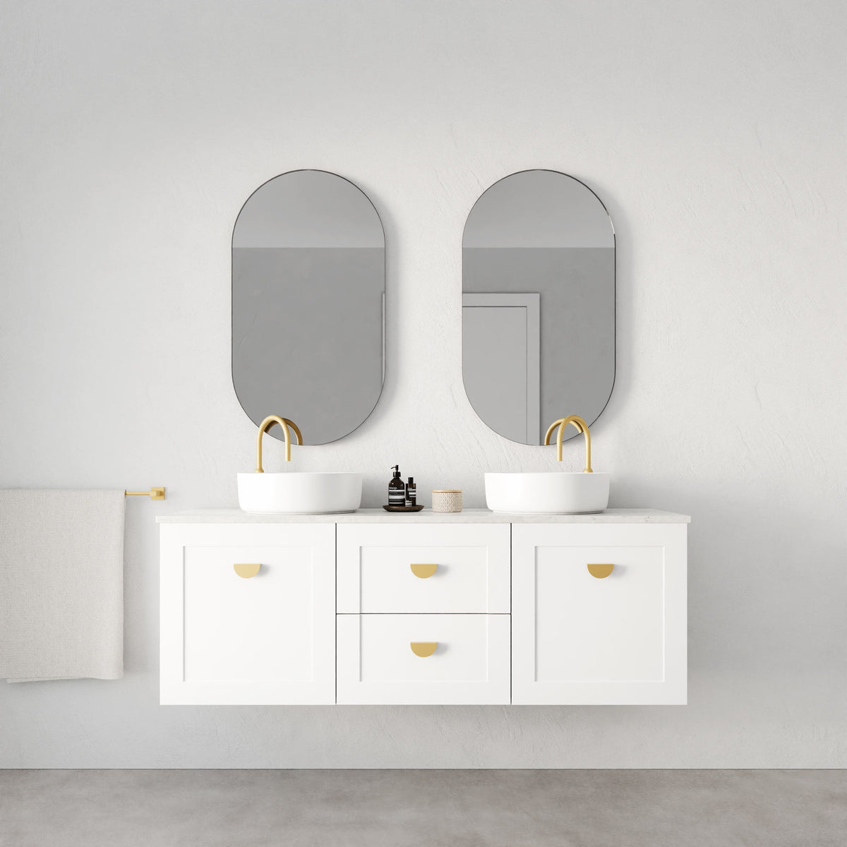 Marquis Provincial Vanity – Above Counter Basin - Provincial Front