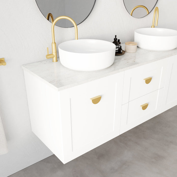 Marquis Provincial Vanity – Above Counter Basin - Provincial Side