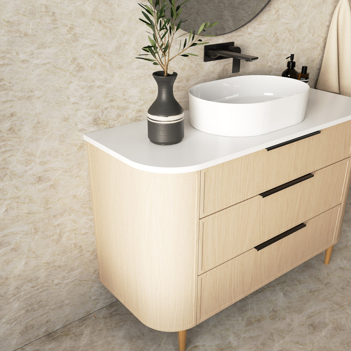 Marquis Reef Vanity - Reef Side