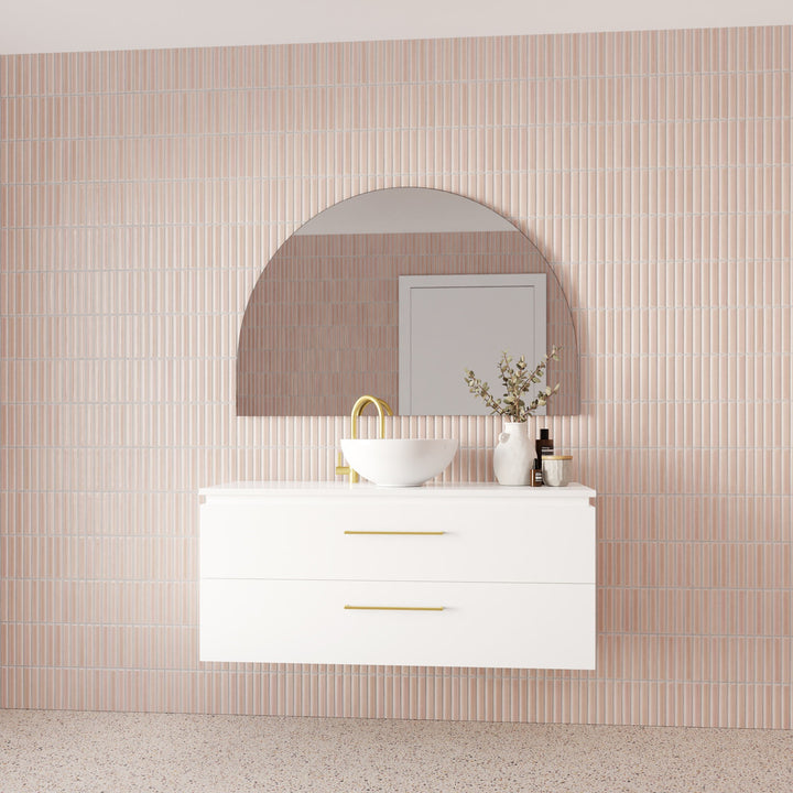 Marquis Riviera Vanity – Under Counter Basin, 1200–1500mm - Riviera Angled