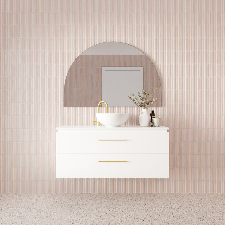 Marquis Riviera Vanity – Above Counter Basin, 1800mm - Riviera Front