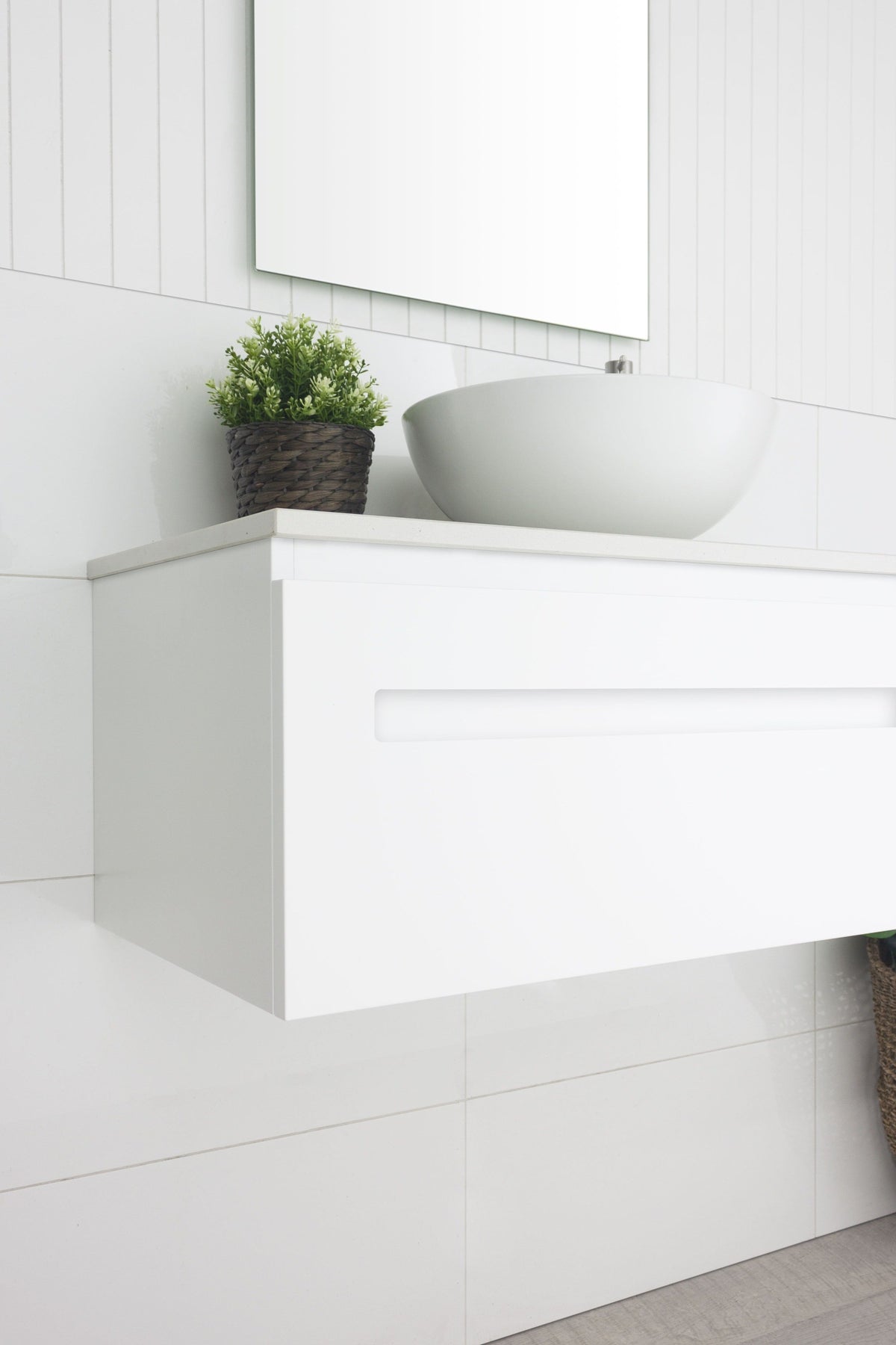 Marquis Rossi Vanity – Above Counter or Semi-Inset Basin - Rossi3 Side