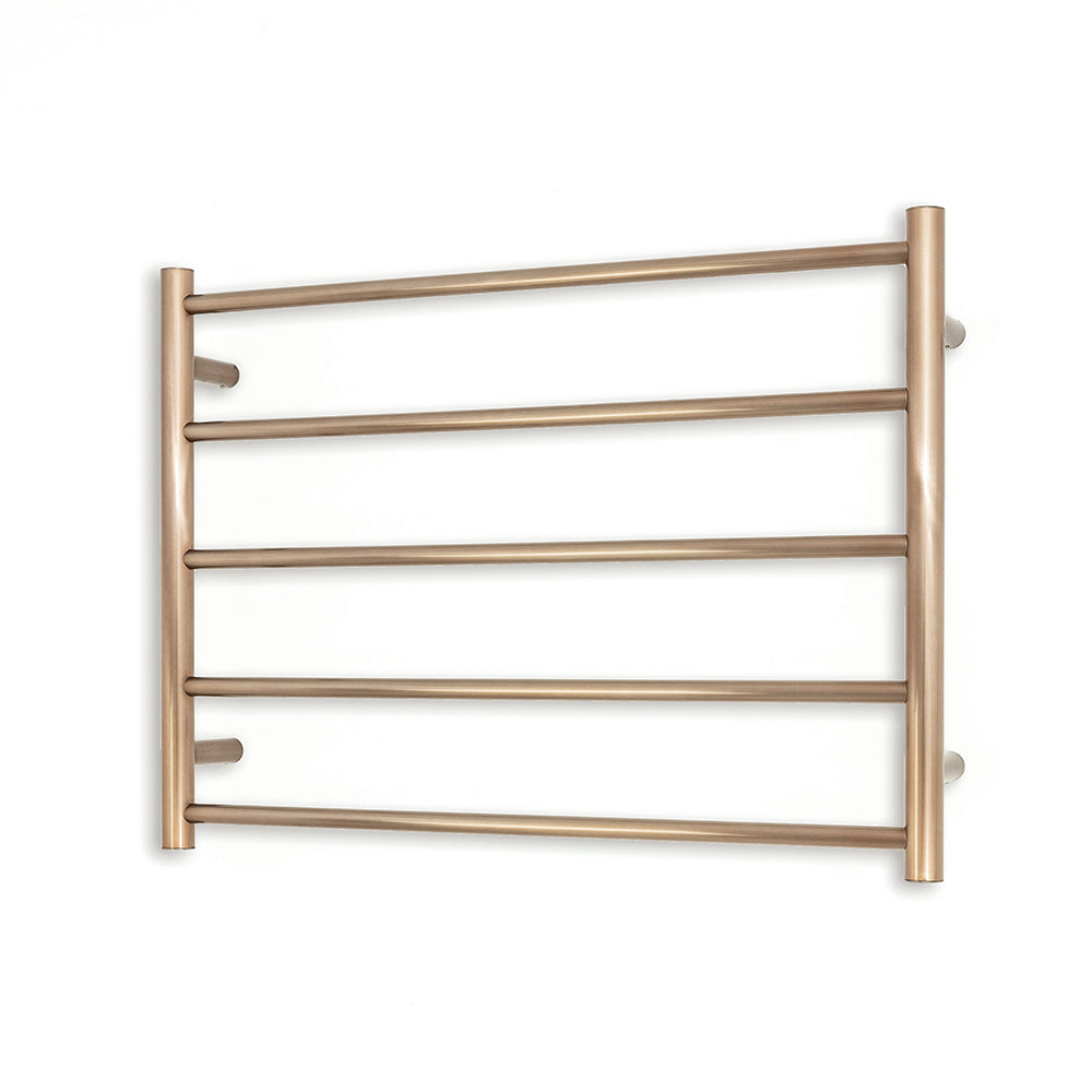 Radiant Heated Round Ladder Towel Rail 750 x 550mm - ch-rtr03-v2
