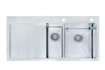 One & Quarter Bowl Stainless Steel Sink 7L+26L