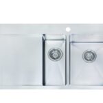 One & Quarter Bowl Stainless Steel Sink 7L+26L