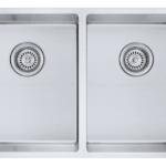 Double Bowl Stainless Steel Sink 75L