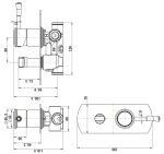 Montpellier Shower Diverter Mixer - Image 6