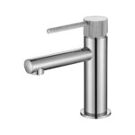Star Mini Basin Mixer With Knurled Handle