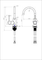 Star Mini Basin/Kitchen Mixer - Image 10
