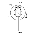 Star Mini Shower Mixer 80mm TRIM KIT - Image 12