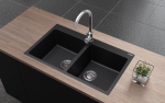 Cremona Double Bowl Granite Sink – 26.5L+26.5L - Image 3