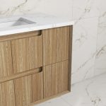 Voulari Framed Wall Hung 1800mm Harvest Oak Cabinet - Image 4