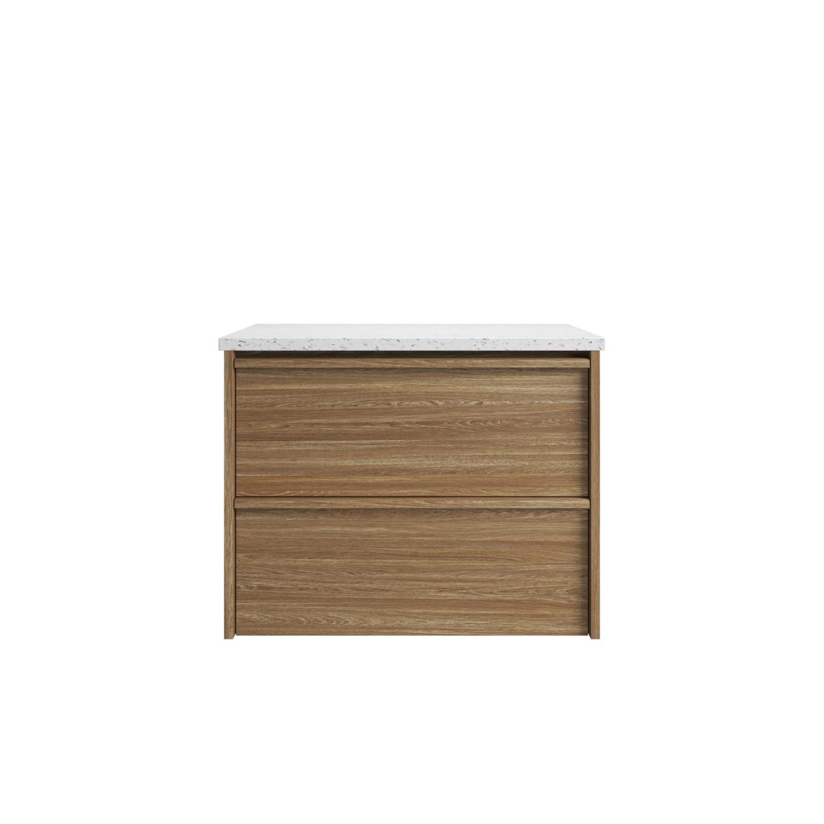 Venetta Framed Wall Hung 750mm Harvest Oak Cabinet - Image 6
