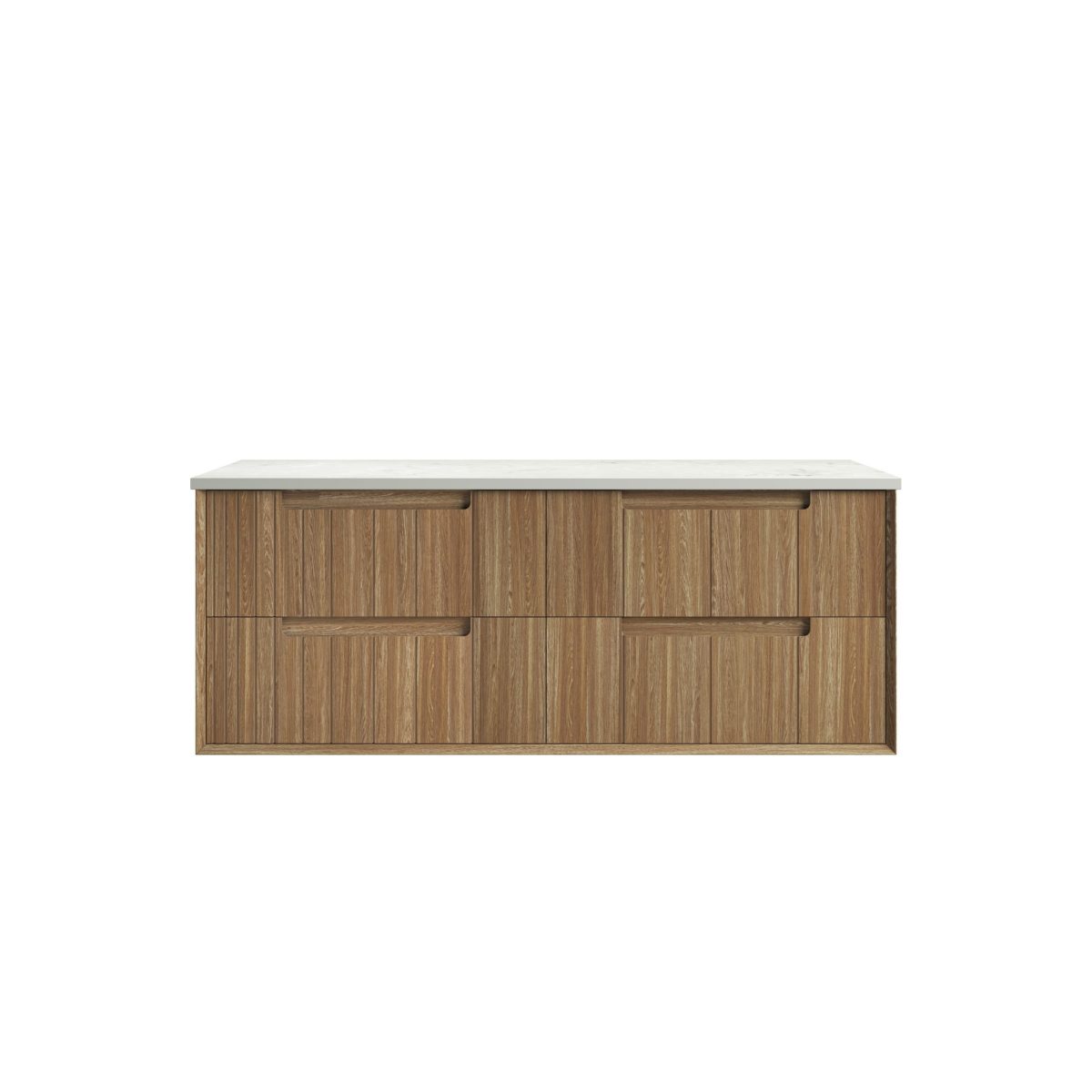 Voulari Vramed Wall Hung 1500mm Harvest Oak Cabinet - Image 5