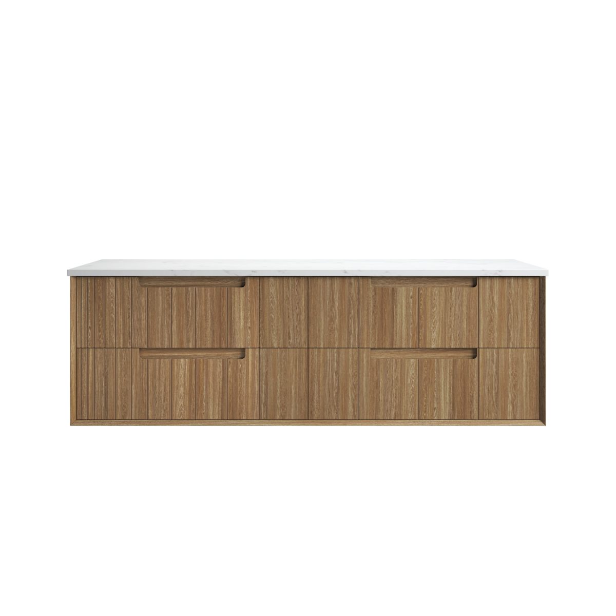 Voulari Framed Wall Hung 1800mm Harvest Oak Cabinet - Image 5