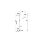 Mica Dual Shower Rail – RetroFit - Image 4