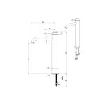 Mica Heritage Tall Basin Mixer - Image 7