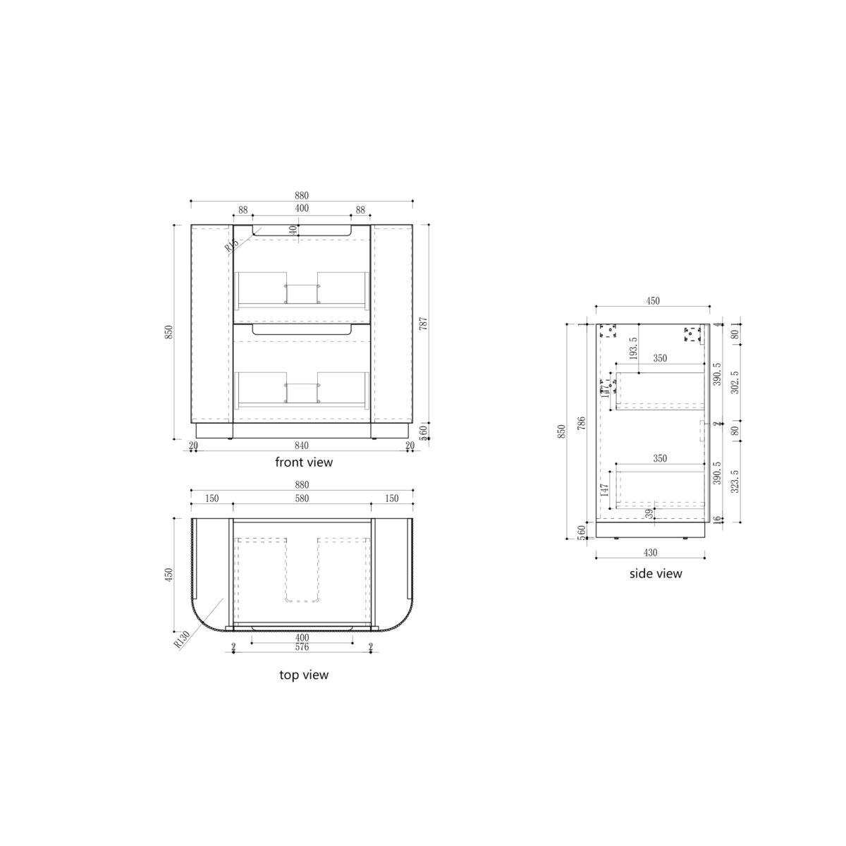 Varcelli Floor Standing 900mm - Image 9