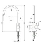 Mica 3-Way Filter Sink Mixer - Image 22