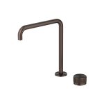 Mica Fluted Soft-Square Hob Sink/Basin Mixer Set - Image 2