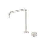 Mica Fluted Soft-Square Hob Sink/Basin Mixer Set - Image 5