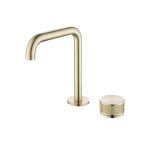 Mica Fluted Soft-Square Hob Basin Mixer Set - Image 3