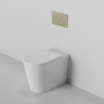 Java Toilet With Round Flush Buttons