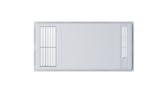 Remo Bathroom Ventilation Fan & Heater 600s