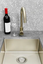 Lavello Kitchen Sink - Single Bowl 450 x 450 - PVD - Image 8