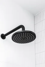 Round Wall Shower Curved Arm 400mm - Image 22